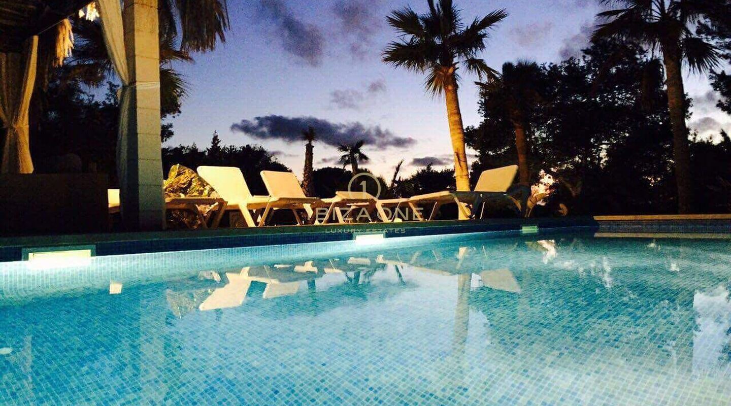 Luxury holiday villa near Cala Es Calo in Formentera for rent, Formentera/Ibiza