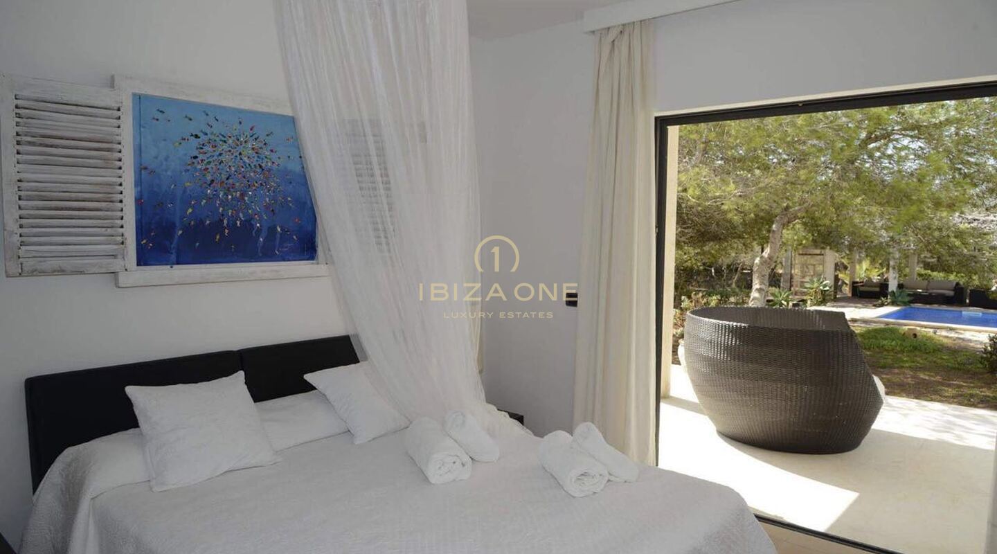 Luxuriöse Ferienvilla in der Nähe von Cala Es Calo auf Formentera zu vermieten, Formentera/Ibiza