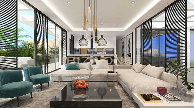 Progetto di 7 ville di lusso con vista su Es Vedra e sul mare in vendita
