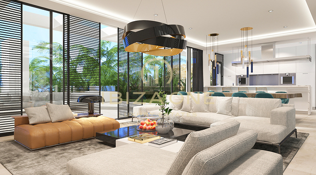 Progetto di 7 ville di lusso con vista su Es Vedra e sul mare in vendita