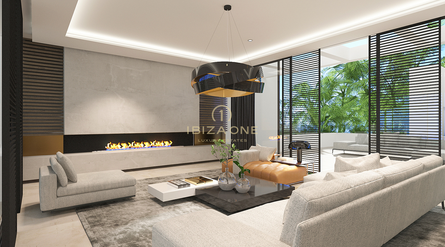 Progetto di 7 ville di lusso con vista su Es Vedra e sul mare in vendita