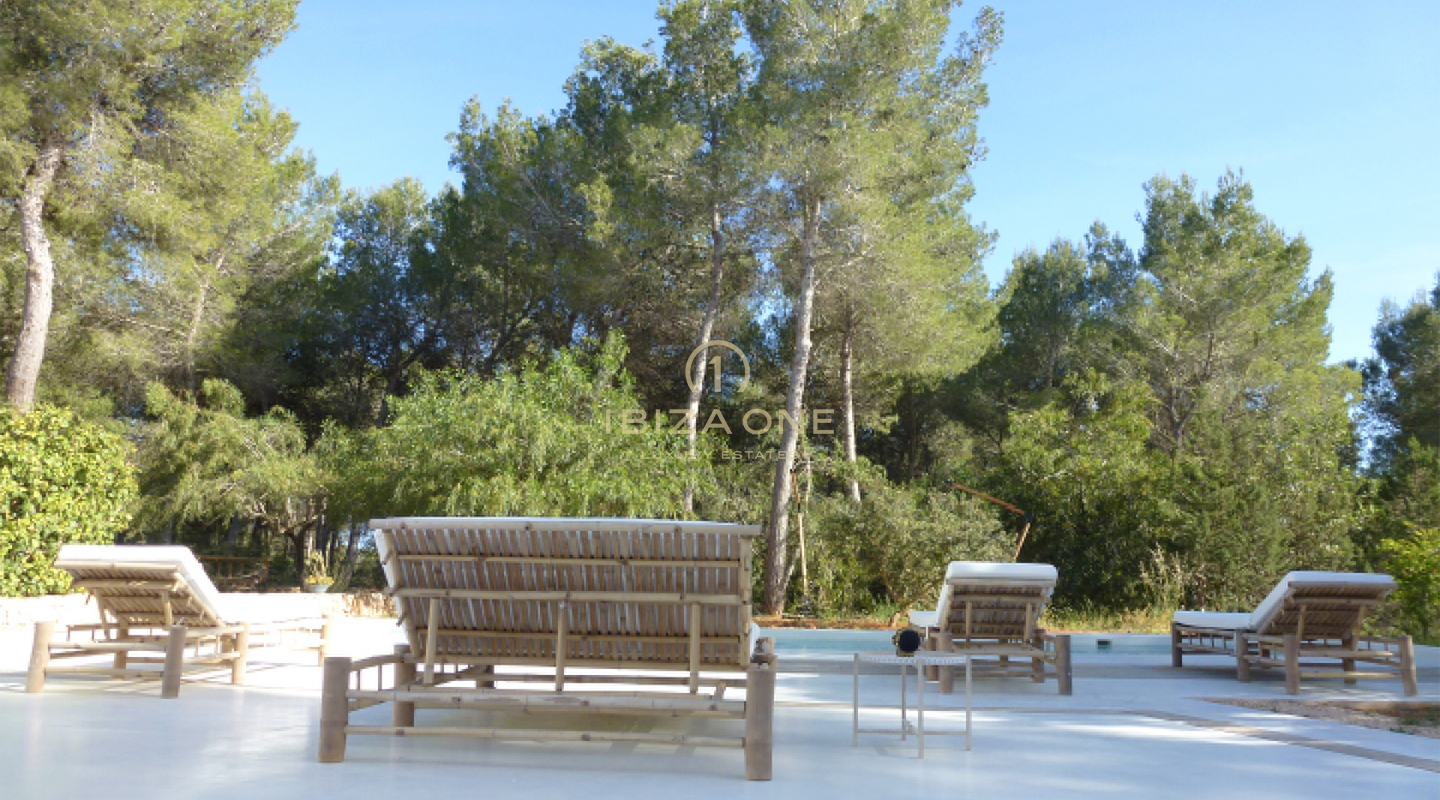 Luxusvilla zu verkaufen und das Luxushaus auch zu vermieten, Ibiza