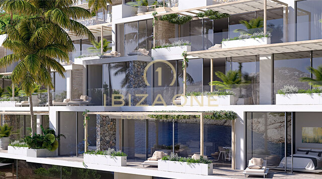 Ático de lujo moderno con vistas al mar y acceso al mar en Mallorca en venta