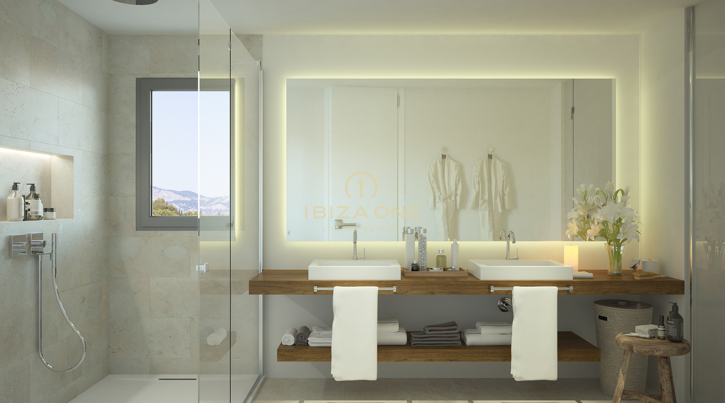 Nieuwbouw residentieel complex met luxe penthouse en uitzicht op zee in Mallorca te koop