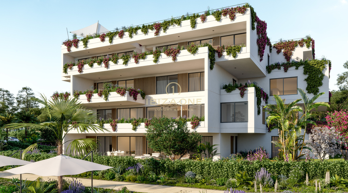 Nieuwbouw residentieel complex met luxe penthouse en uitzicht op zee in Mallorca te koop