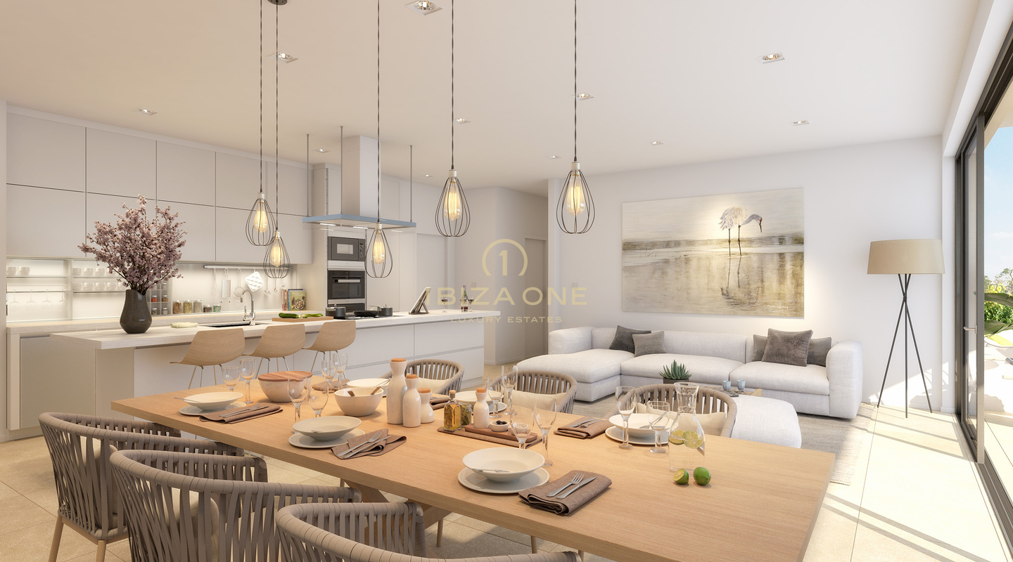 Complexe résidentiel nouvellement construit avec penthouse de luxe et vue sur la mer à Majorque à vendre