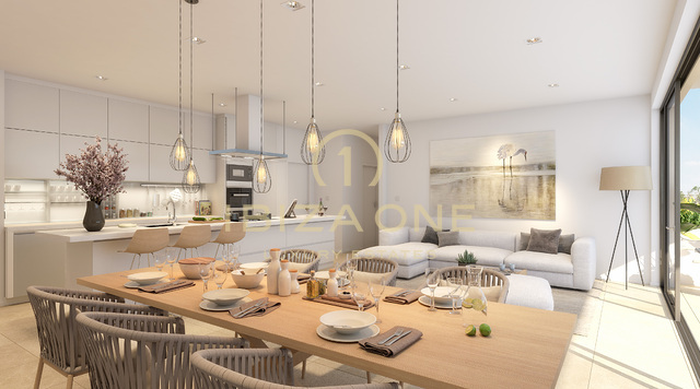 Nieuwbouw residentieel complex met luxe penthouse en uitzicht op zee in Mallorca te koop