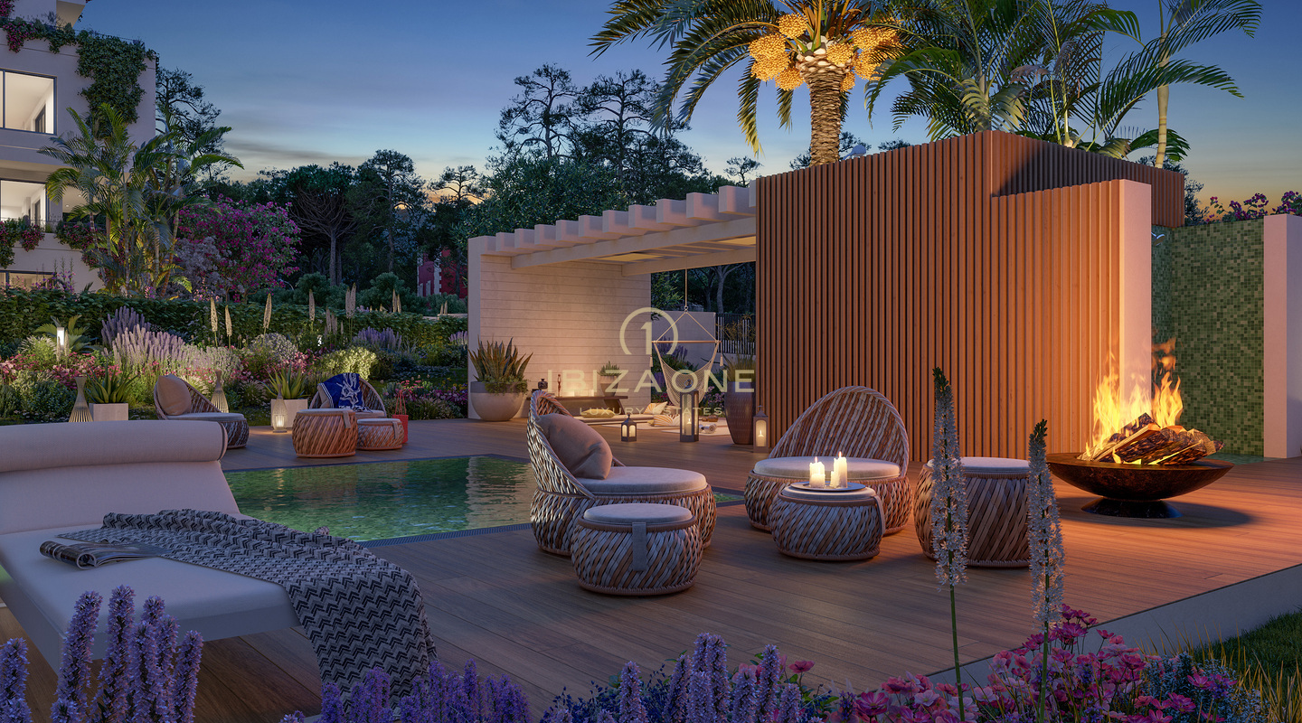 Complexe résidentiel nouvellement construit avec penthouse de luxe et vue sur la mer à Majorque à vendre