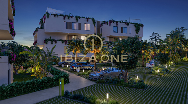 Complejo residencial de nueva construcción con ático de lujo y vistas al mar en Mallorca en venta