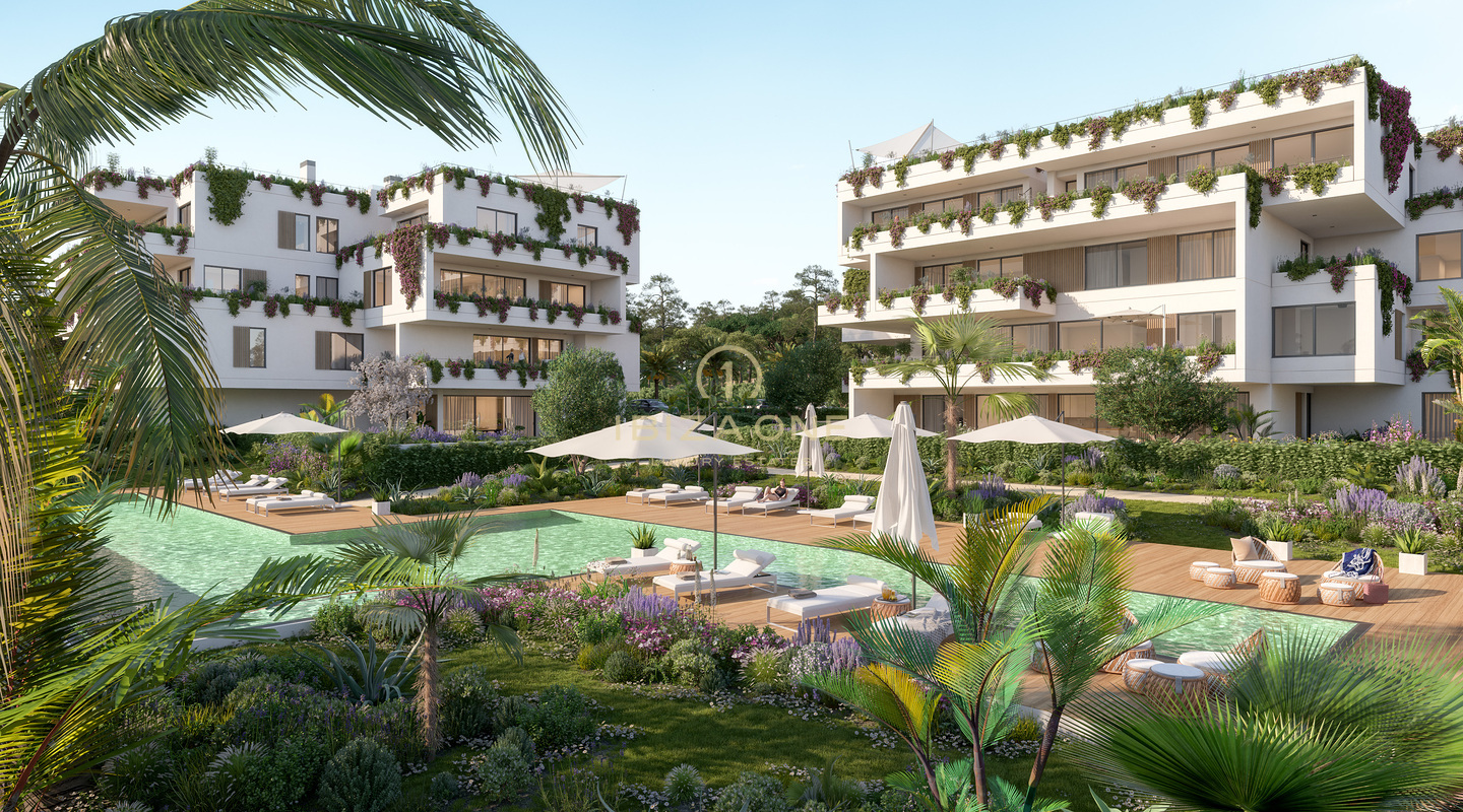 Complejo residencial de nueva construcción con ático de lujo y vistas al mar en Mallorca en venta