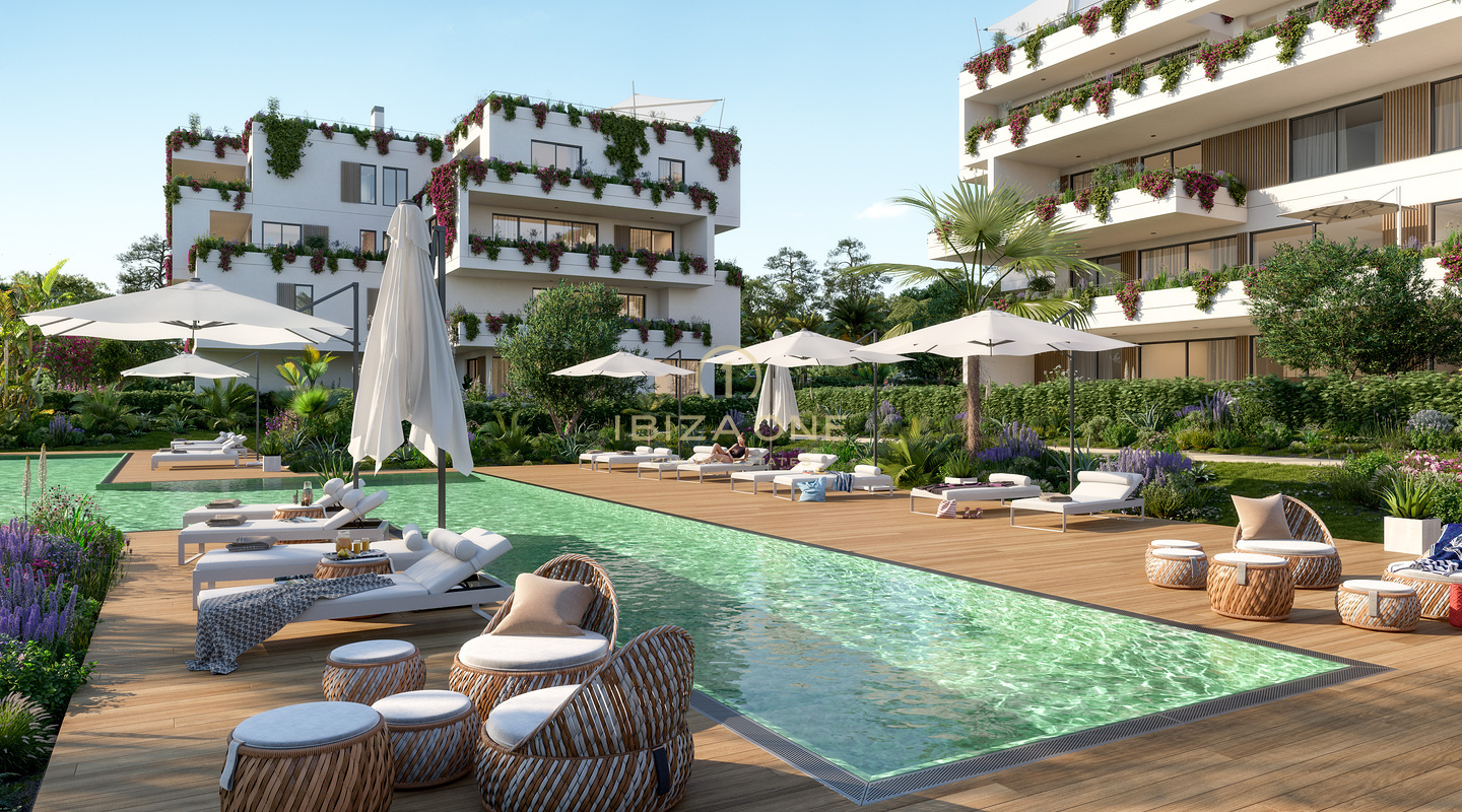 Newly built residential complex with luxury penthouse and sea views in Mallorca for sale