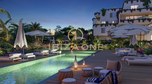 Nieuwbouw residentieel complex met luxe penthouse en uitzicht op zee in Mallorca te koop