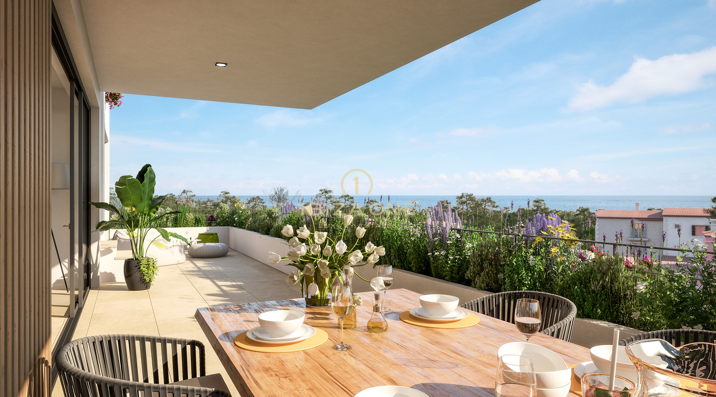 In vendita complesso residenziale di recente costruzione con attico di lusso e vista sul mare a Maiorca