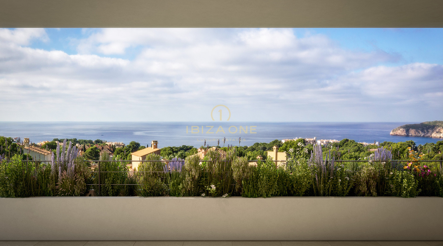 Complexe résidentiel nouvellement construit avec penthouse de luxe et vue sur la mer à Majorque à vendre