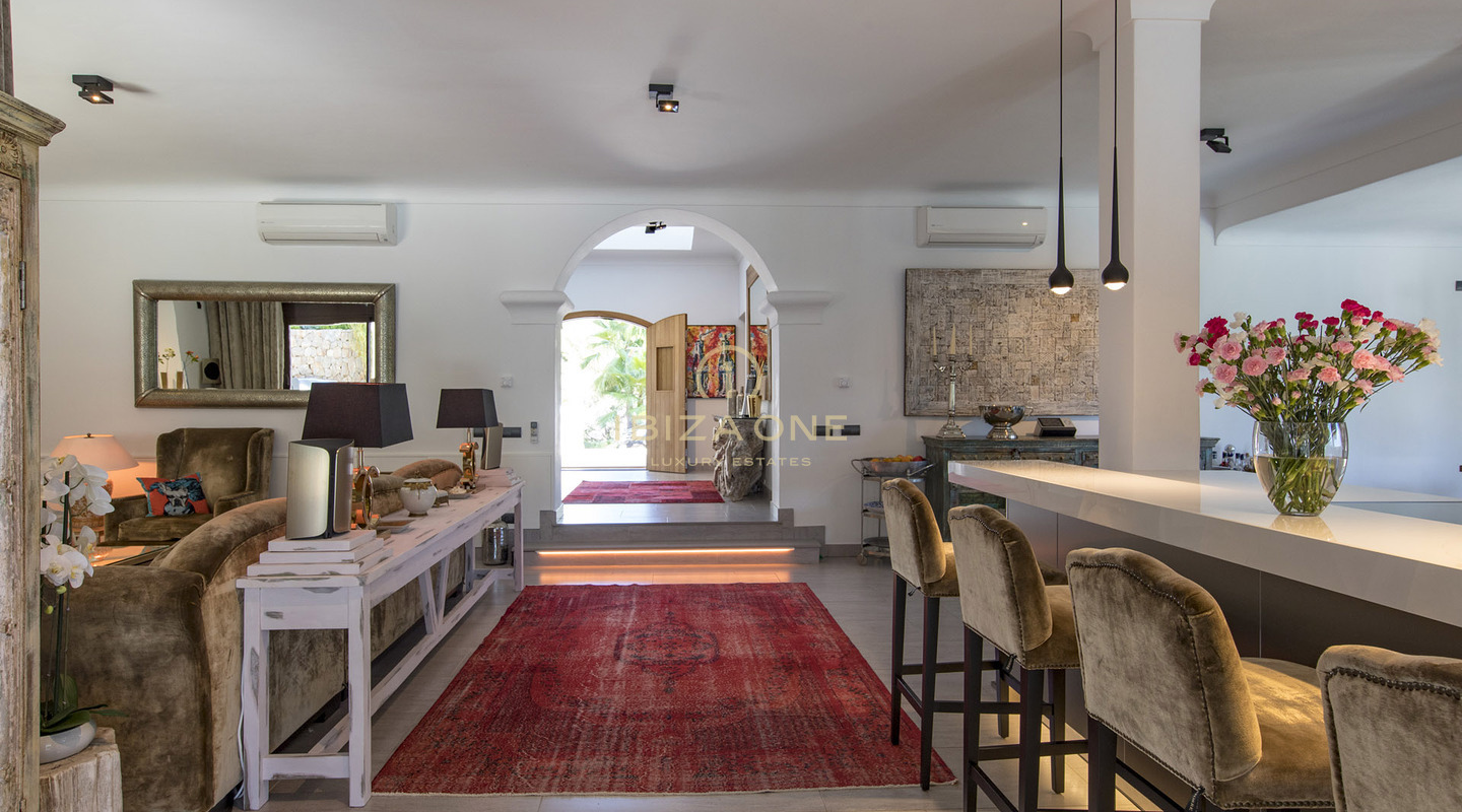 Grande propriété finca avec maison d'hôtes et vue mer à vendre