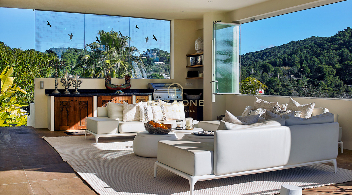 Magnificent Luxury Sea View Villa with Rental License near Ibiza Town for Rent, Ibiza