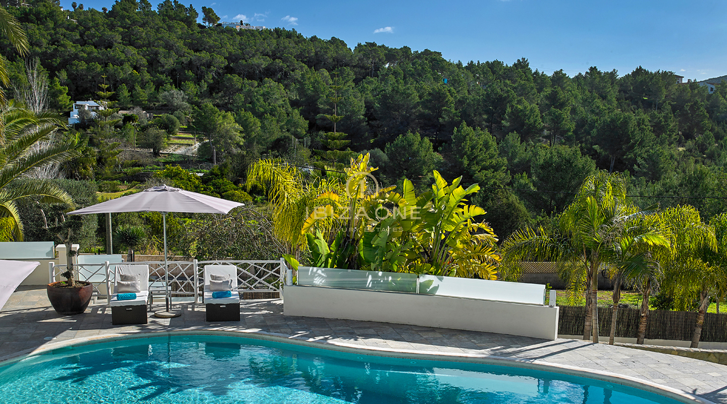 Magnificent Luxury Sea View Villa with Rental License near Ibiza Town for Rent, Ibiza