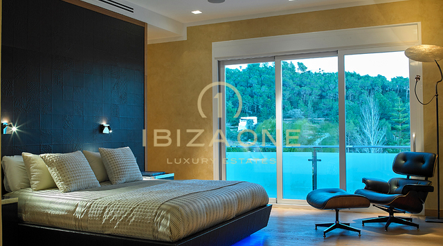 Magnifique villa de luxe avec vue sur la mer et permis de location près d'Ibiza, Ibiza