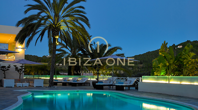 Magnificent Luxury Sea View Villa with Rental License near Ibiza Town for Rent, Ibiza