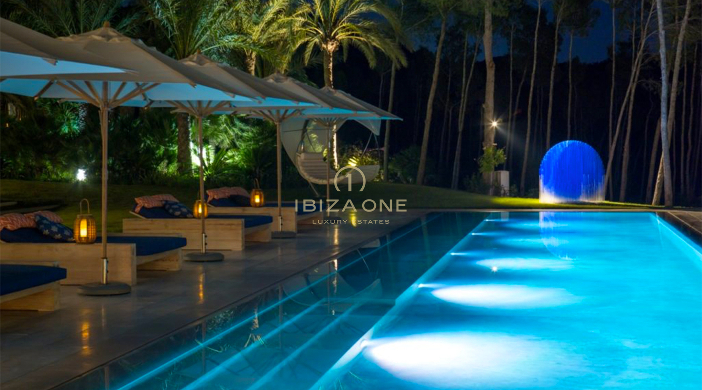 Heavenly luxury resort with sea views for rent, Ibiza