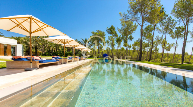 Himmlisches Luxusresort mit Meerblick zu vermieten, Ibiza