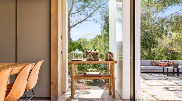 Nuova proprietà di lusso per le vacanze con privacy e vista sul mare in affitto, Ibiza