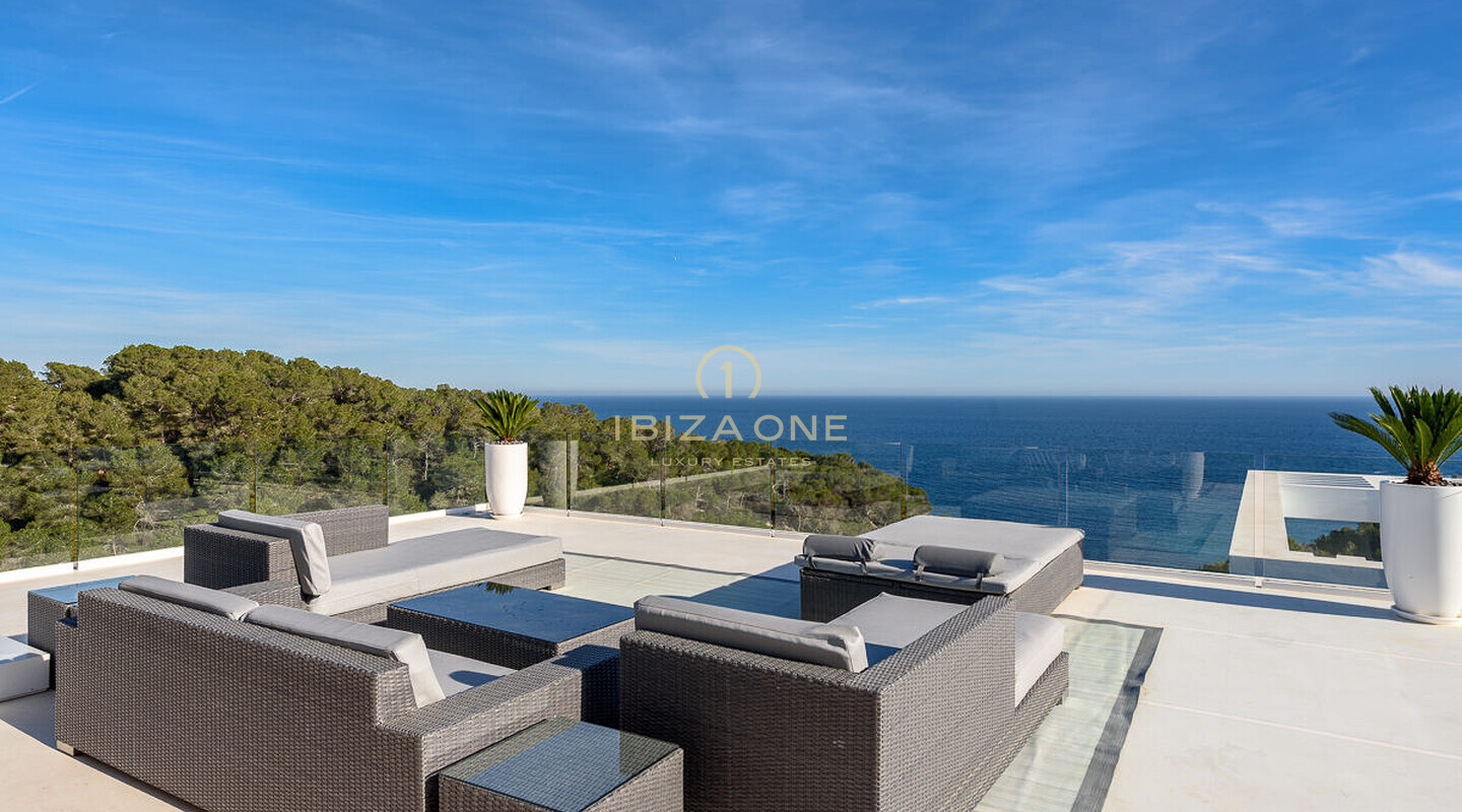 Moderna villa di lusso con accesso al mare a pochi minuti dalla città di Ibiza in affitto, Ibiza - questa casa di lusso è anche in vendita, Ibiza