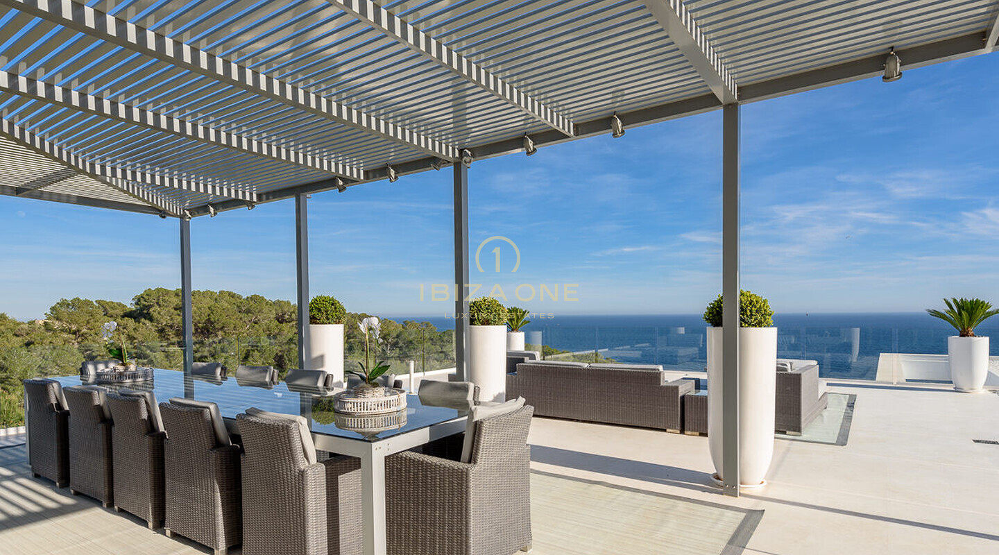 Moderna villa di lusso con accesso al mare a pochi minuti dalla città di Ibiza in affitto, Ibiza - questa casa di lusso è anche in vendita, Ibiza