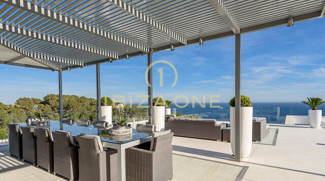 Moderna villa di lusso con accesso al mare a pochi minuti dalla città di Ibiza in affitto, Ibiza - questa casa di lusso è anche in vendita, Ibiza