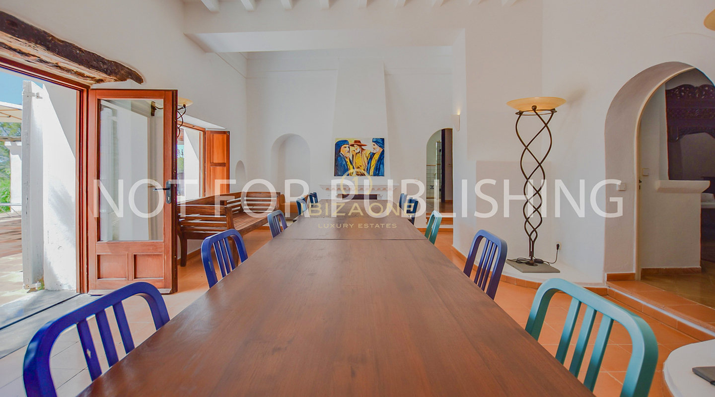 Fantástica propiedad de lujo con casa principal y casa de invitados independiente en venta, Ibiza - casa de lujo en alquiler, Iibza