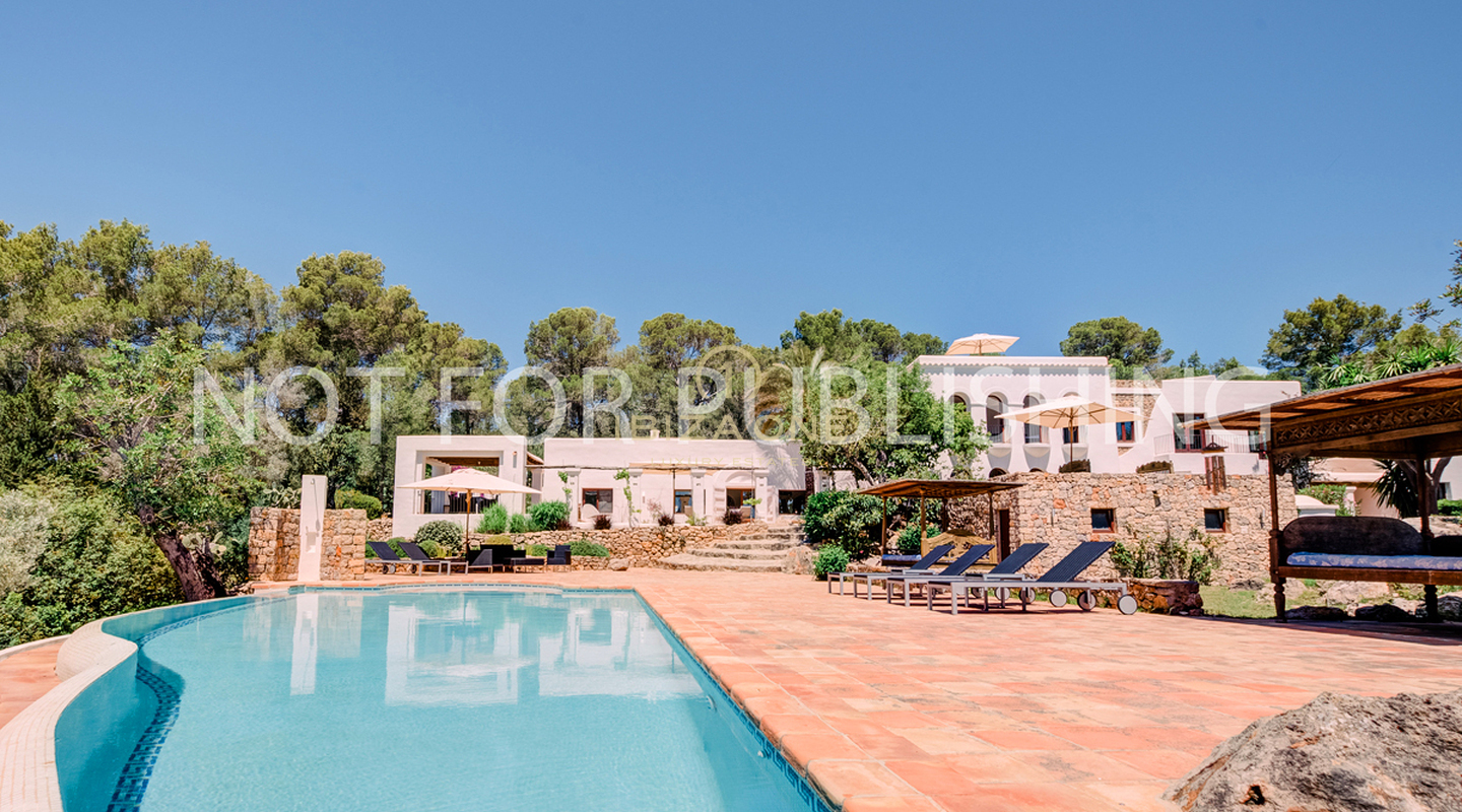 Fantastica proprietà di lusso con una casa principale e una guest house separata in vendita, Ibiza - casa di lusso in affitto, Iibza