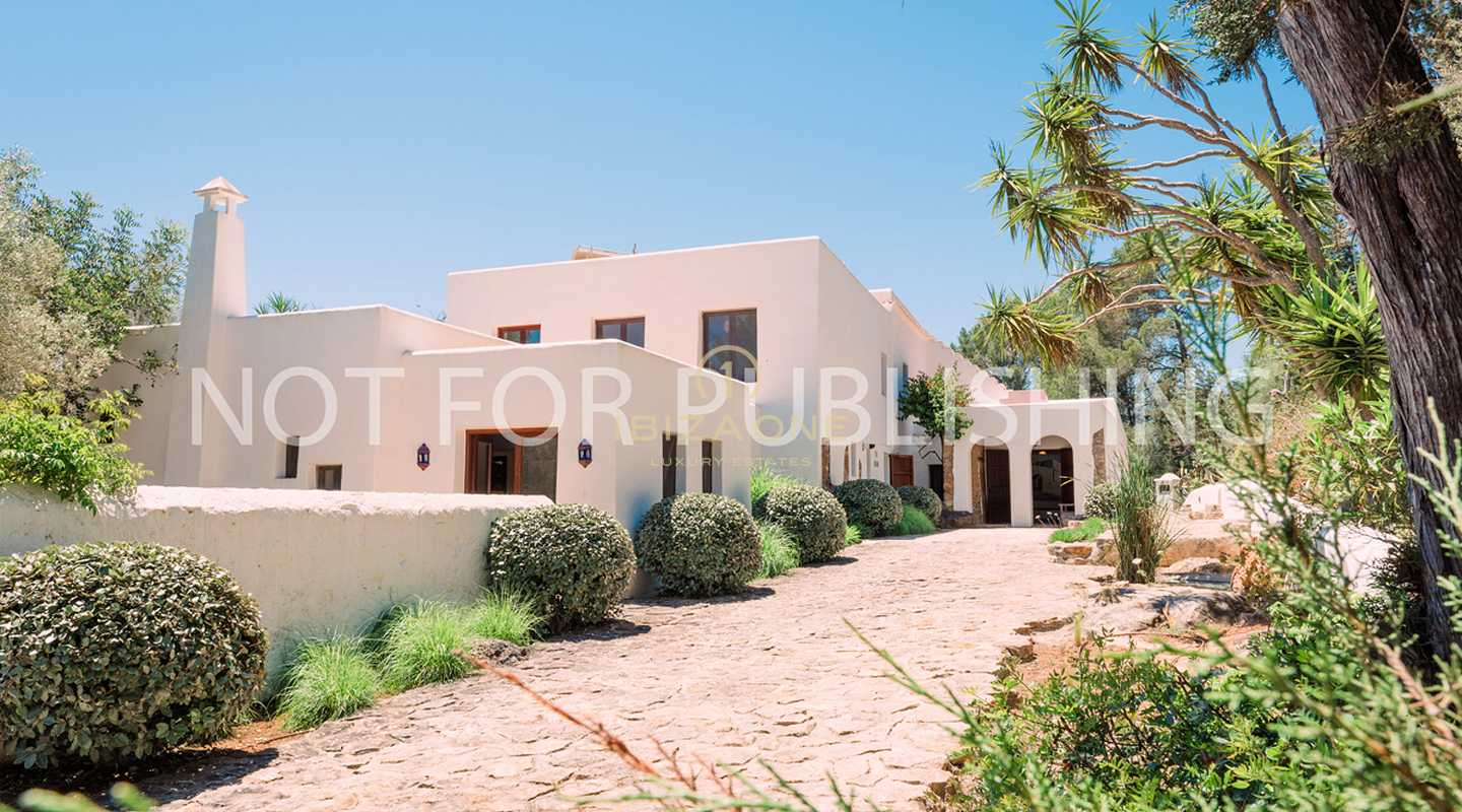 Fantastique propriété de luxe avec une maison principale et une maison d'hôtes séparée à vendre, Ibiza - maison de luxe à louer, Iibza