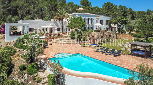 Fantastique propriété de luxe avec une maison principale et une maison d'hôtes séparée à vendre, Ibiza - maison de luxe à louer, Iibza