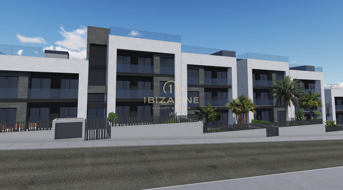 Appartamento di nuova costruzione con ampia terrazza panoramica e piscina privata in vendita