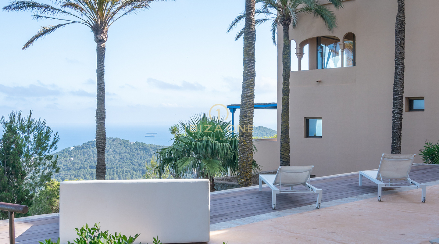 Straordinaria villa di lusso con vista sul mare, Dalt Vila e Formentera in vendita