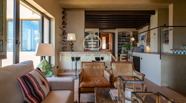 Aussergewöhnliche Luxus Villa mit Blick auf das Meer, Dalt Vila und Formentera zum Verkauf