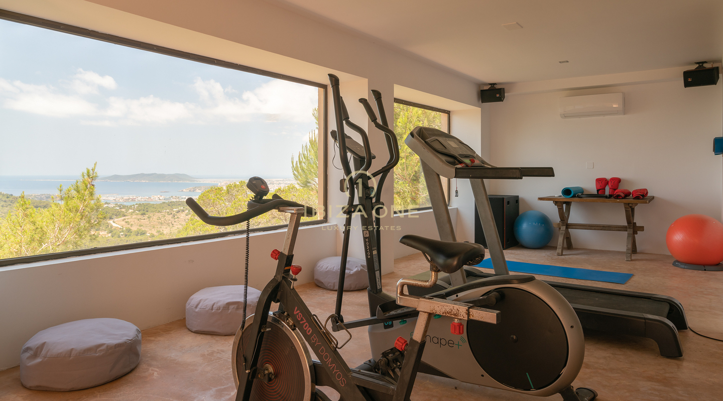 Straordinaria villa di lusso con vista sul mare, Dalt Vila e Formentera in vendita