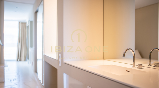 Modern luxury apartment for sale in Las Boas with old town views, Ibiza