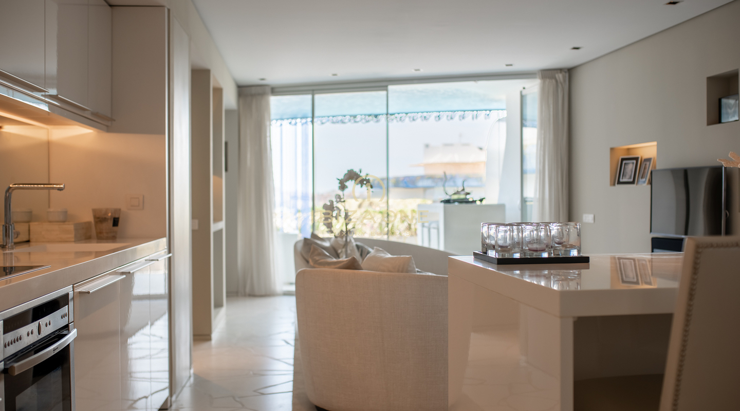 Moderne Luxuswohnung zum Verkauf in Las Boas mit Blick auf die Altstadt, Ibiza