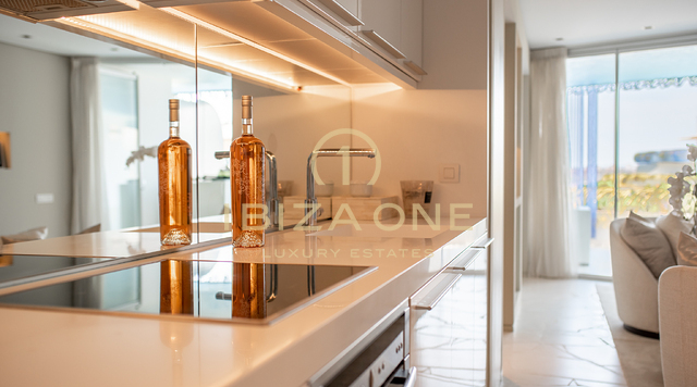 Moderne Luxuswohnung zum Verkauf in Las Boas mit Blick auf die Altstadt, Ibiza