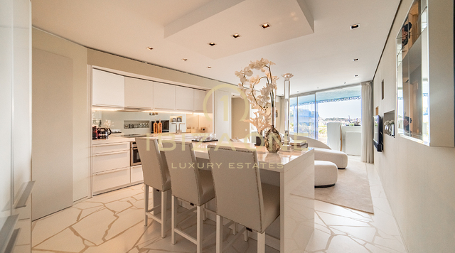Modern luxury apartment for sale in Las Boas with old town views, Ibiza