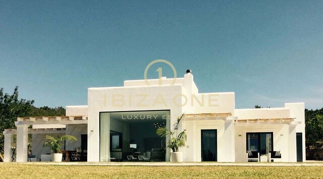 Außergewöhnliches Luxusanwesen mit zwei Villen, zwei privaten Pools und Panoramablick auf das Meer in San Agustín, Ibiza zu verkaufen