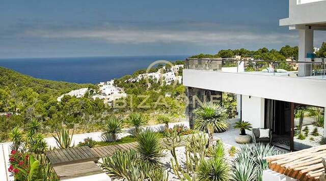 Brandneue Villa mit magischem Blick auf das Meer und Es Vedra zu verkaufen