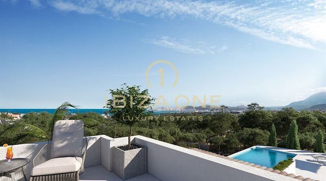 Modernized luxury property with guest house and sea views for sale, Ibiza