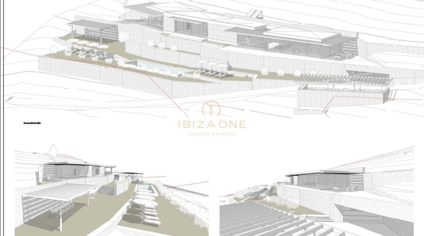 Gran terreno de lujo con amplio terreno, restricciones de construcción y vistas al mar en venta, Ibiza - una oportunidad única en una ubicación privilegiada en venta, Ibiza
