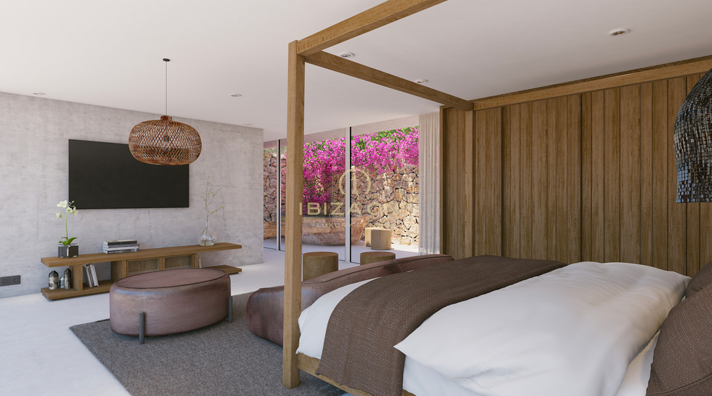 Hermosa villa en construcción en una parcela muy grande en el Valle de Morna en venta