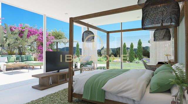 Belle villa en construction sur un très grand terrain dans la vallée de la Morna à vendre