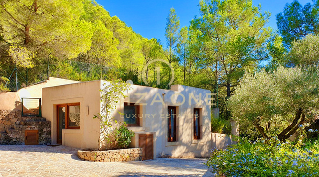 Adembenemende zeezichten en schitterende zonsondergangen – Charmante villa met zoutwaterzwembad en toeristische vergunning te koop, Ibiza - Adembenemende zeezichten en schitterende zonsondergangen – Charmante villa met zoutwaterzwembad en toeristische vergunning te huur, Ibiza