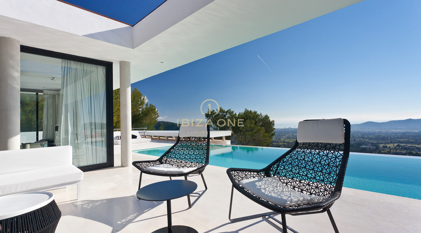 Villa de luxe primée à louer près de la ville d'Ibiza avec vue sur la mer, Ibiza - Villa de luxe primée à louer près de la ville d'Ibiza avec vue sur la mer, Ibiza