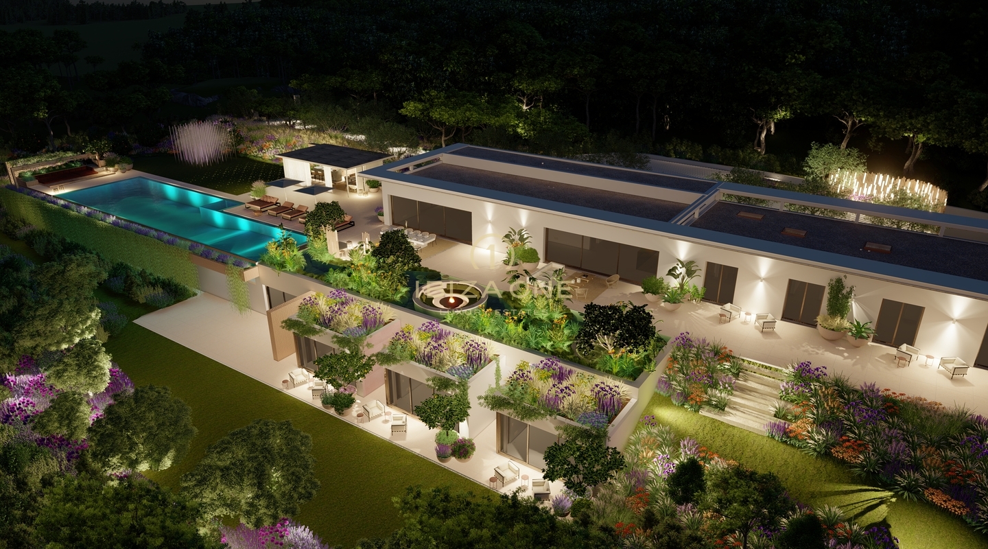 Stunning brand new luxury villa located between Cala Conta and Cala Bassa for sale
